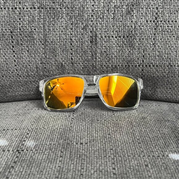 Oakley Holbrook Sunglasses 009102 Reflective Gold Lenses - Picture 7 of 12